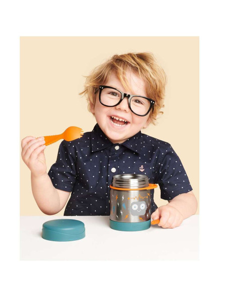 Skip Hop Spark Style Food Jar- Robot Design