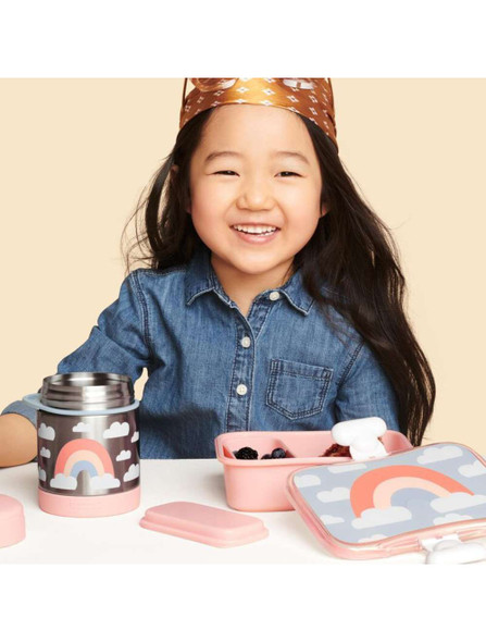 Skip Hop Spark Style Lunch Kit- Rainbow Design