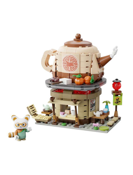 Pantasy x Kung Fu Shifu’s Tea House Building Blocks