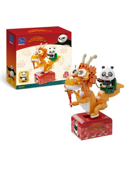 Pantasy x Kung Fu Po on SkateKart Building Blocks