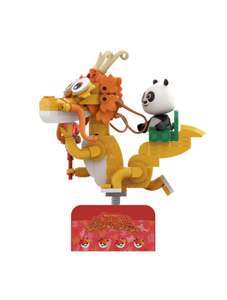 Pantasy x Kung Fu Po on SkateKart Building Blocks