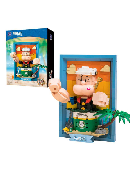 Pantasy x Popeye 3D Portrait Popeye Building Blocks
