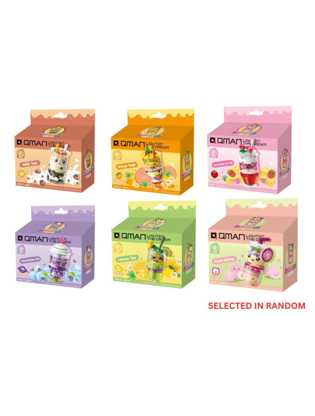 QMAN Build & Fun Tea Lighten The Dream (Selected in Random) Puzzle Set Assemble Toys