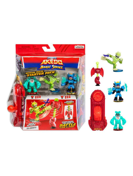 Akedo S6 Starter Pack Action Figures Playset