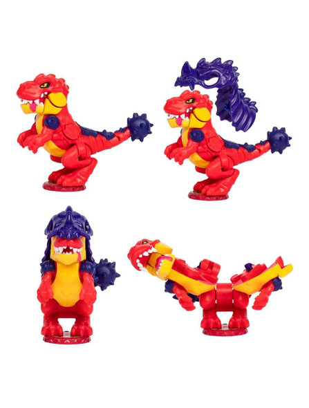 Akedo S6 Ultra Beast Battlerex Action Figure Tailwhip Playset