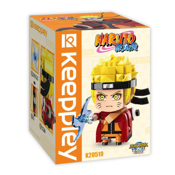 Keeppley Naruto Shippuden Uzumaki Naruto Red Blocks Building Blocks Toy