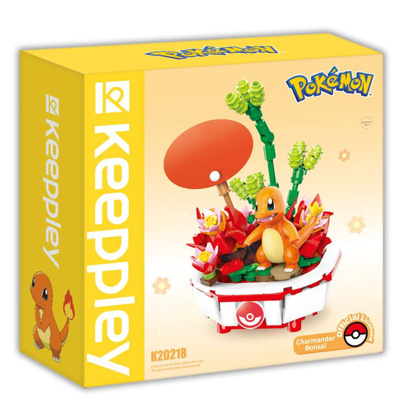 Keeppley Pokemon Charmander Bonsai Building Blocks Toy