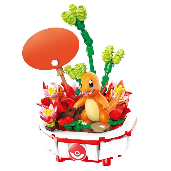 Keeppley Pokemon Charmander Bonsai Building Blocks Toy