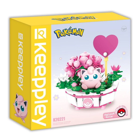 Keeppley Pokemon Jigglypuff Bonsai Building Blocks
