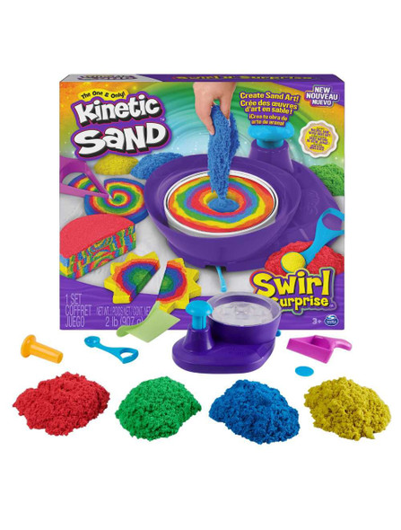 Kinetic Sand Swirl N' Surprise Set