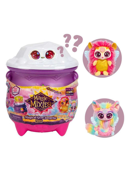Magic Mixies S4 Magical Gem Surprise Cauldron Sun Plush