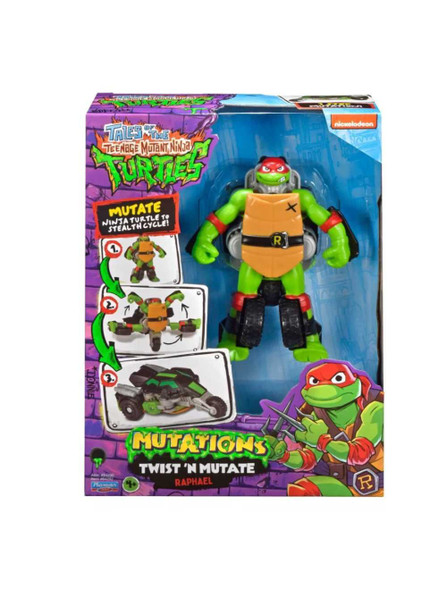 Tales of The Teenage Mutant Ninja Turtles Twist N' Mutate Raphael Transforming Action Figure