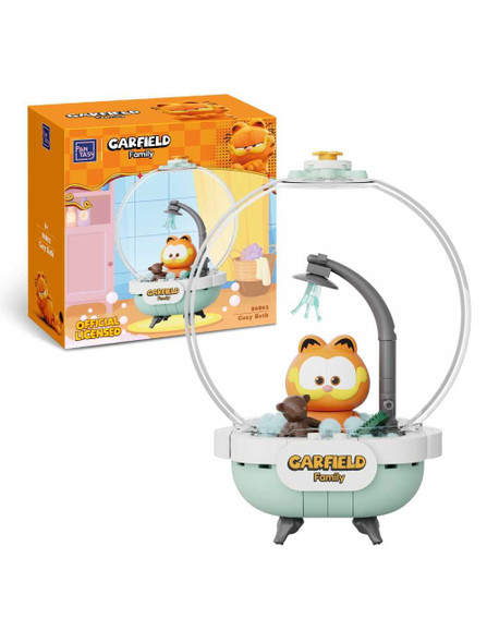 Pantasy x Garfield Crystal Ball Series Cozy Bath Collectible Building Blocks