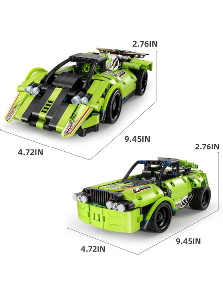 i.M Master Klocki Techniczne Pro Sports Car 2in1 Remote Control Building Blocks