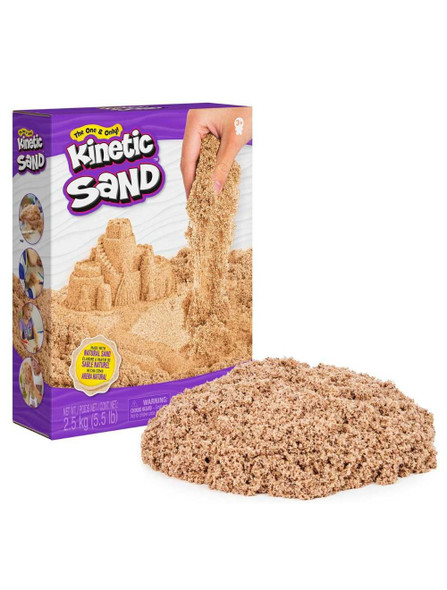 Kinetic Brown Sand 5.5 lbs (2.5KG) Play Sand Sensory Play