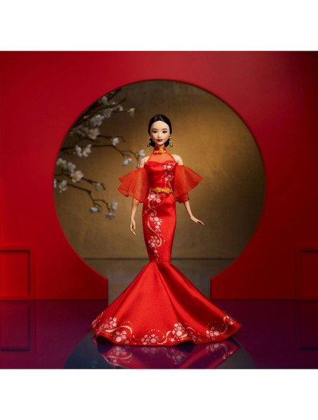 Barbie Signature Doll 2025 Lunar New Year Doll in Qipao Dress