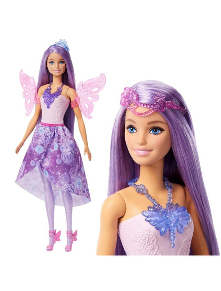 Barbie Fantasy Dress-Up Fashion Doll Set with 10+ Looks & Accessories