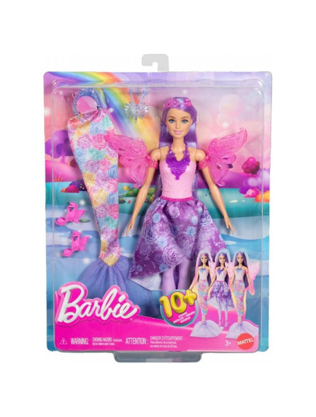 Barbie Fantasy Dress-Up Fashion Doll Set with 10+ Looks & Accessories