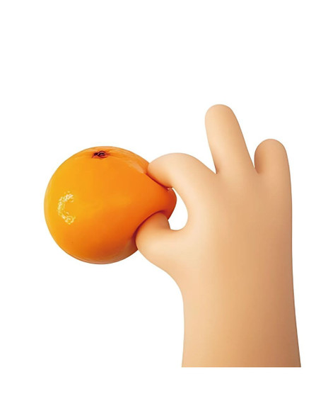 Squish It Uhou Orange Stretchy Fruit Anti-Anxiety & Stress Relief Toy