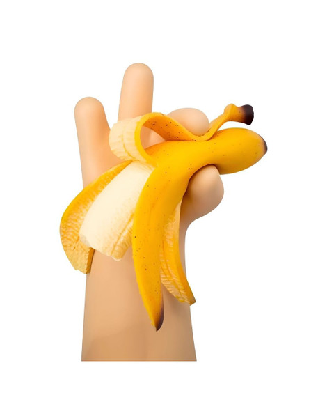 Squish It Uhou Peeled Banana Stretchy Fruit Anti-Anxiety & Stress Relief Toy