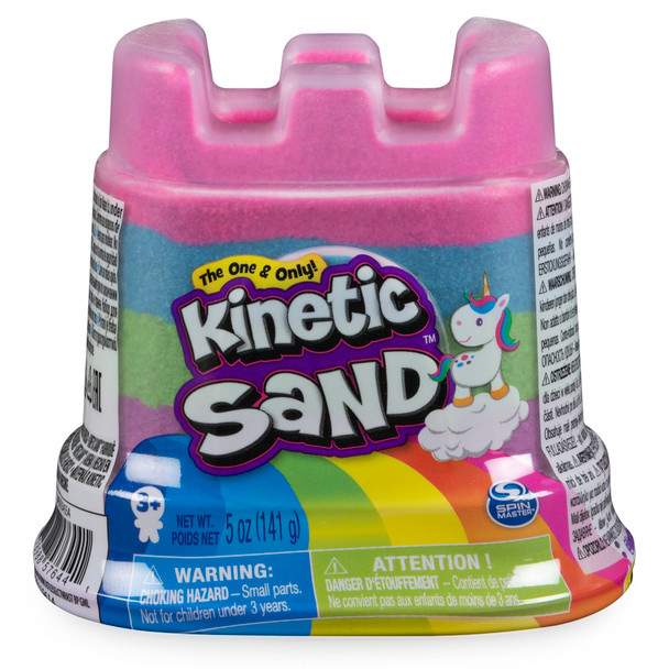 KINETIC SAND RAINBOW UNICORN CASTLE