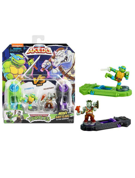 Akedo TMNT Leonardo S1 Versus Pack