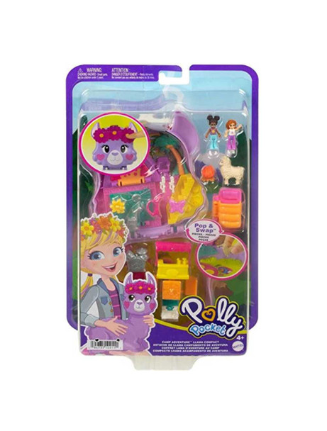 Polly Pocket Compact Tiny Pocket World Playset - Llama Music Toy