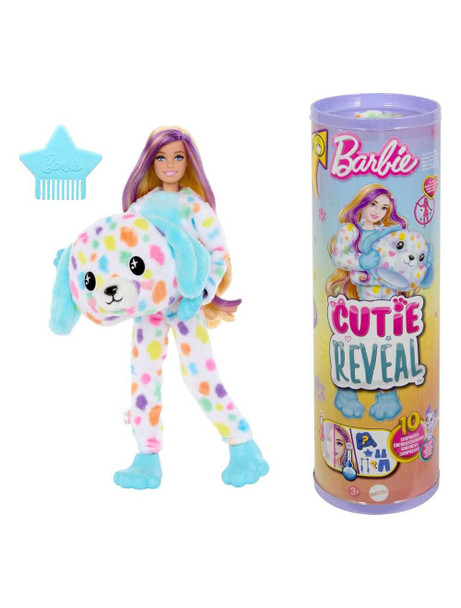 Barbie Cutie Reveal Color Dream Series Dalmatian Doll & Accessories For Girls 3 Years Old Up