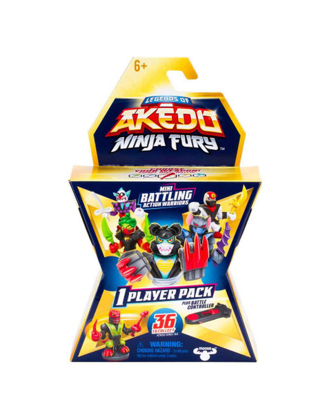Legends of Akedo S7 Ninja Furry Warriors 1 Player Single Pack