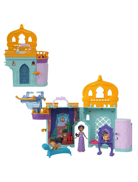 Disney Princess Jasmine Doll & Castle House Playset With Accessories