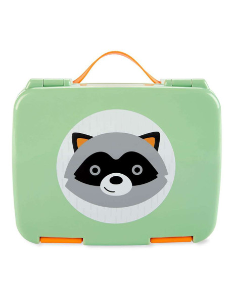 Skip Hop Zoo Bento Lunch Box- Raccoon Design