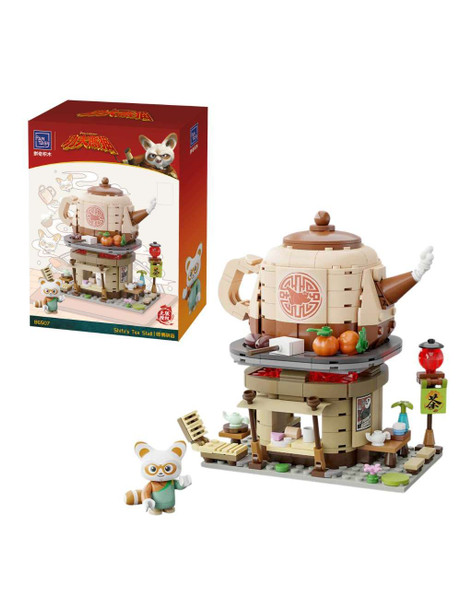 Pantasy x Kung Fu Shifu’s Tea House Building Blocks