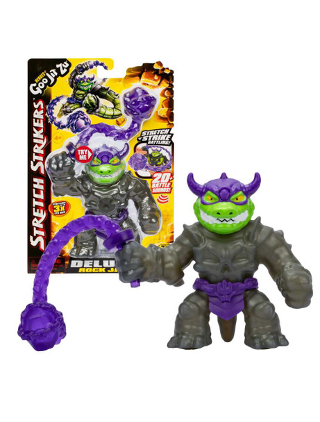 Heroes of Goo Jit Zu S11 Stretch Strikers Deluxe Pack Squishy RockJaw