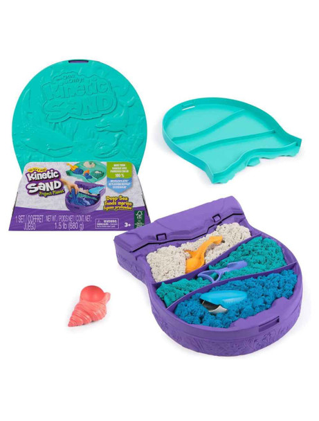 Kinetic Sand Deep Sea Dive Sand Toy Sensory Play