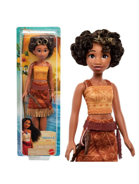 Disney Moana 2 Movie Fashion Doll Loto w/ Accessories