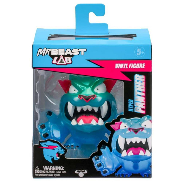 Mr. Beast Lab Vinyl 3.5" Hyper Panther Figure Collector Toy 
