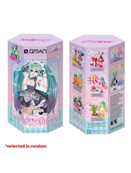 Qman Hatsune Miku Fairy Characters (Selected in Random) Surprise Pack Building Blocks