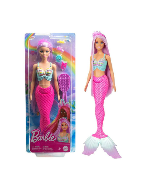 Barbie Fairytale Mermaid Doll With 7-inch-Long Fantasy Hair & Accessories