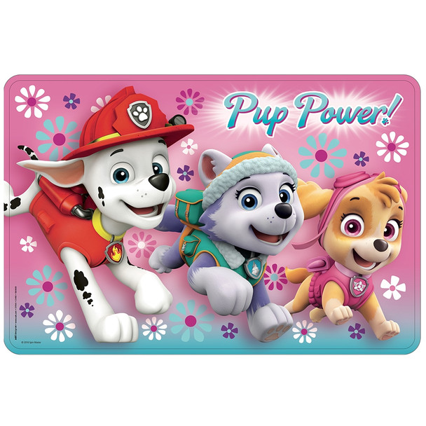 PAW PATROL - PINK ART PLACEMAT