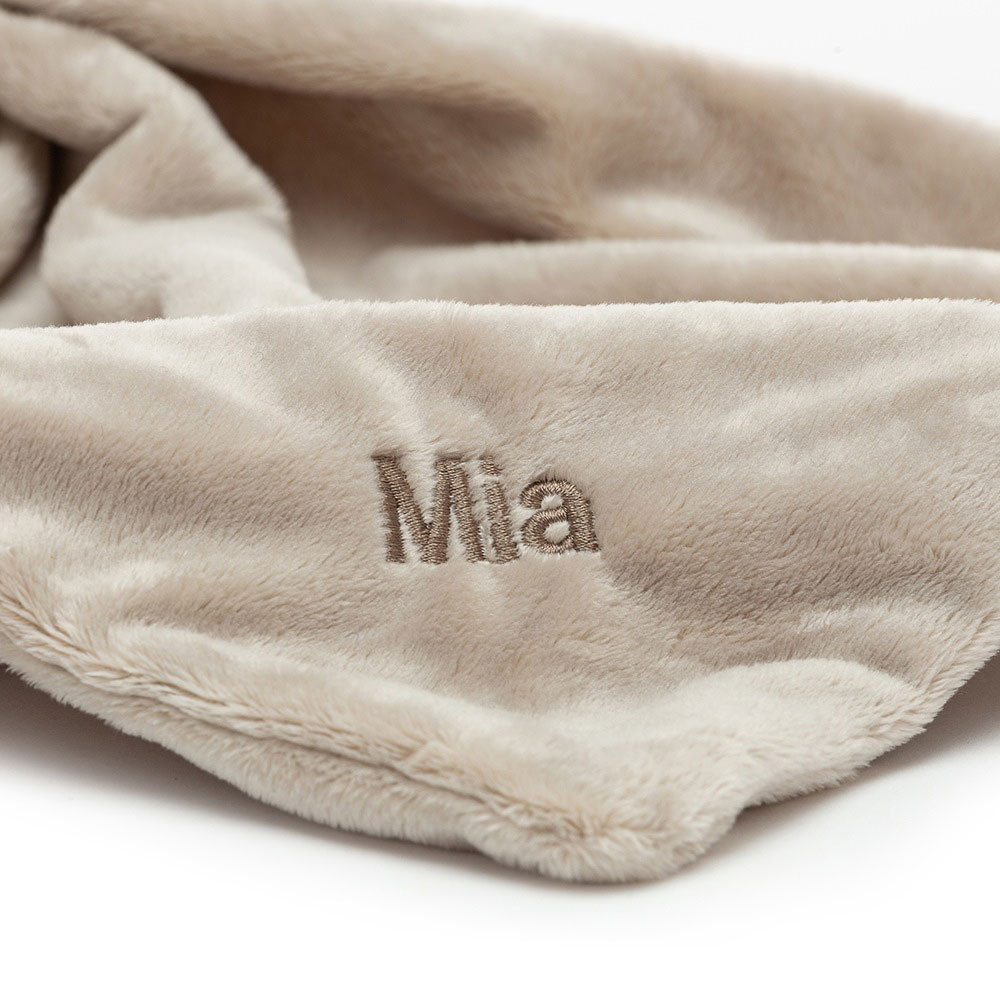 Personalised Blossom Bea Beige Bunny Soother, View 2