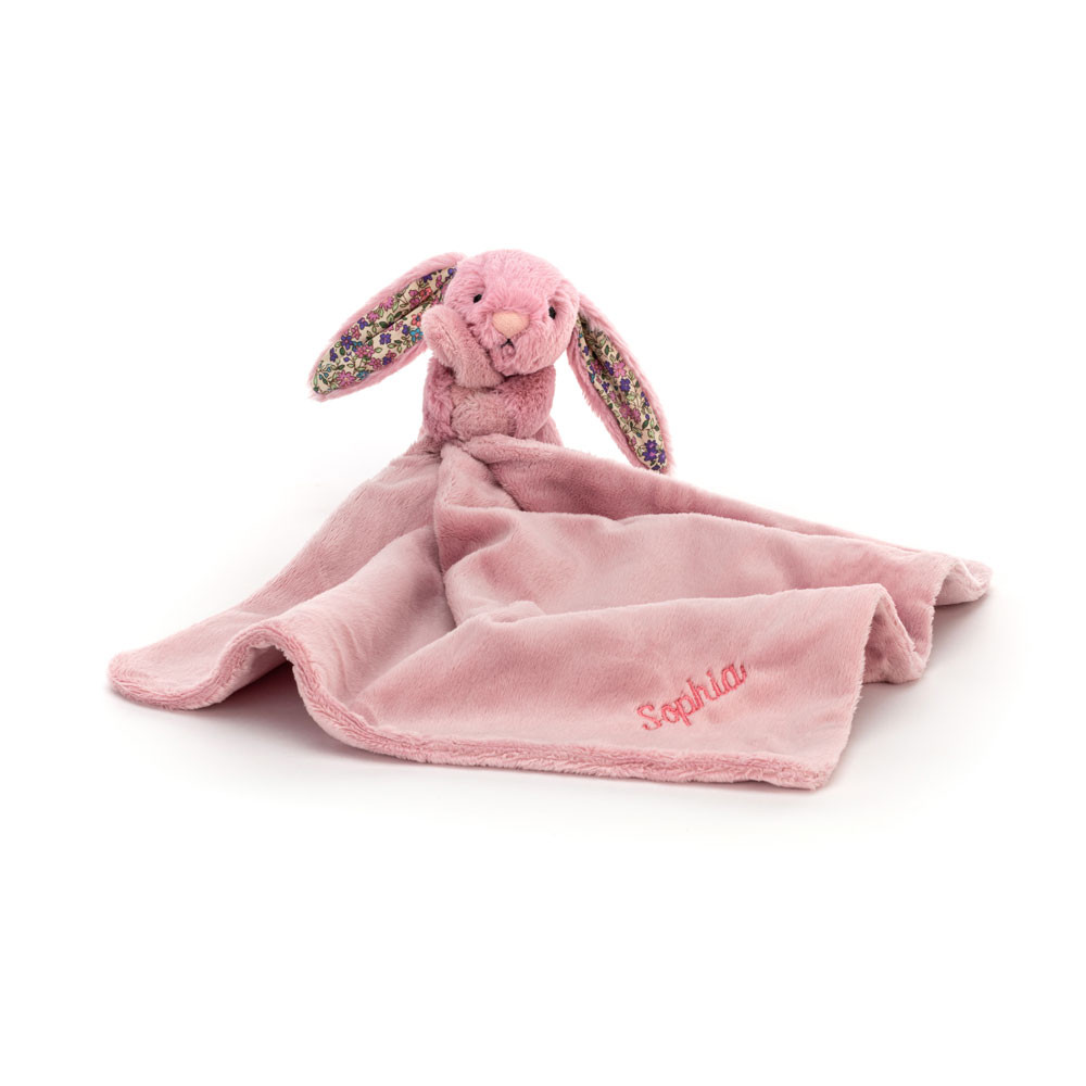 Personalised Blossom Tulip Bunny Soother, View 4