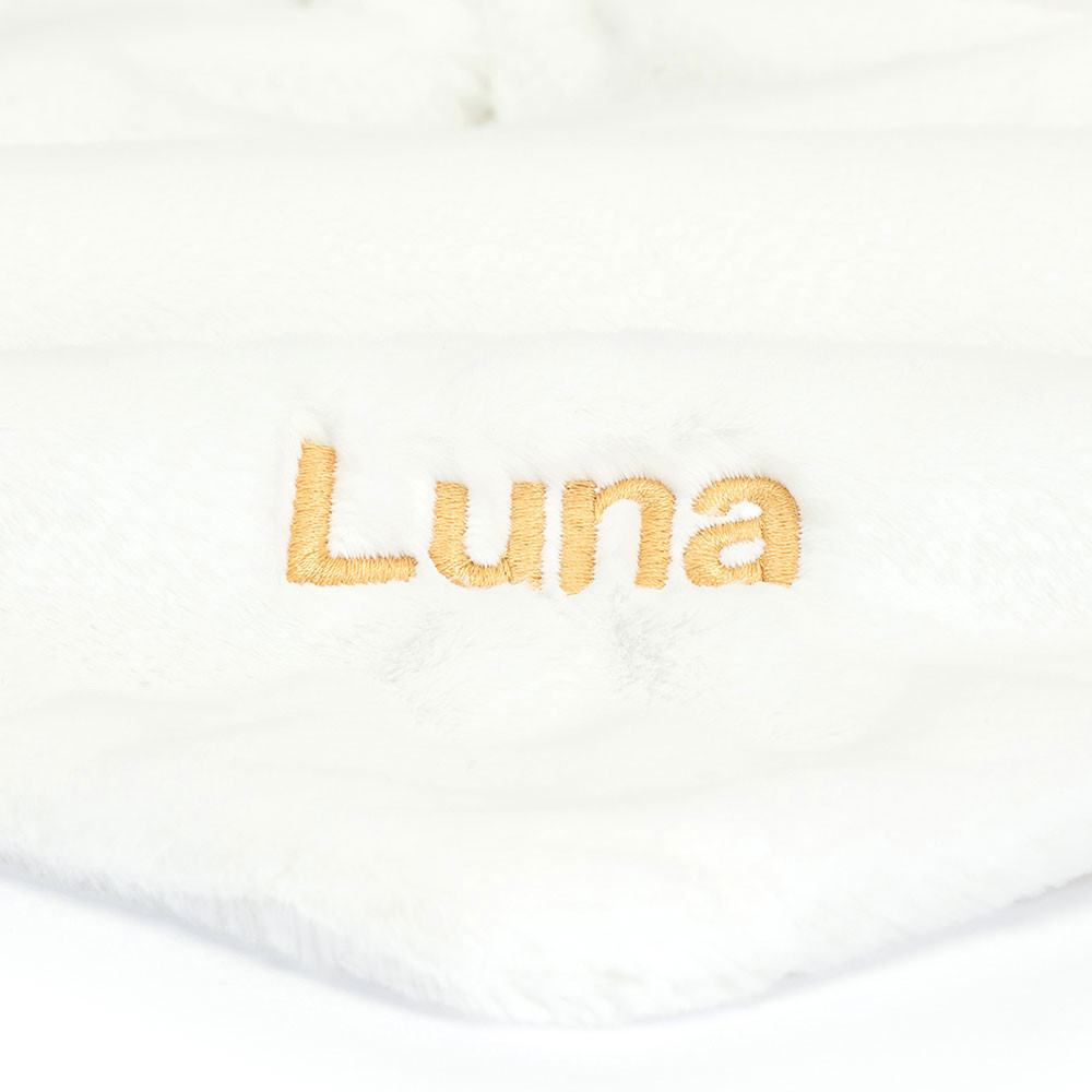 Personalised Bashful Luxe Bunny Luna Soother, View 2