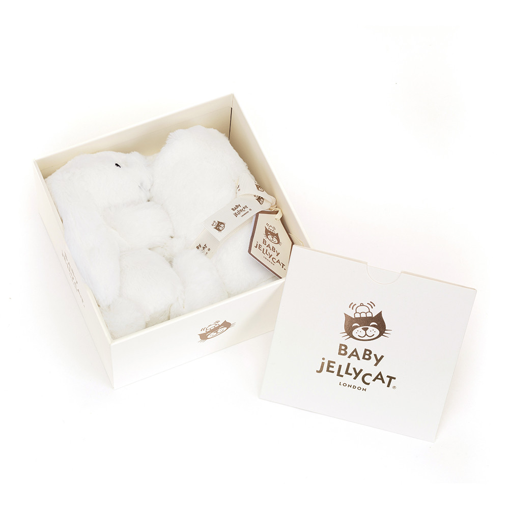 Personalised Bashful Luxe Bunny Luna Soother, View 6