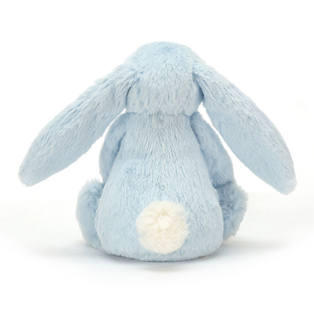 Bashful Blue Bunny Rattle, View 3