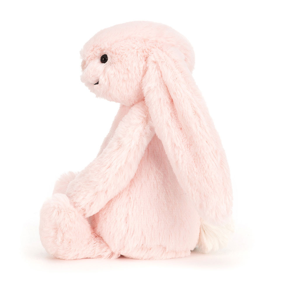 Bashful Pink Bunny Rattle, View 2