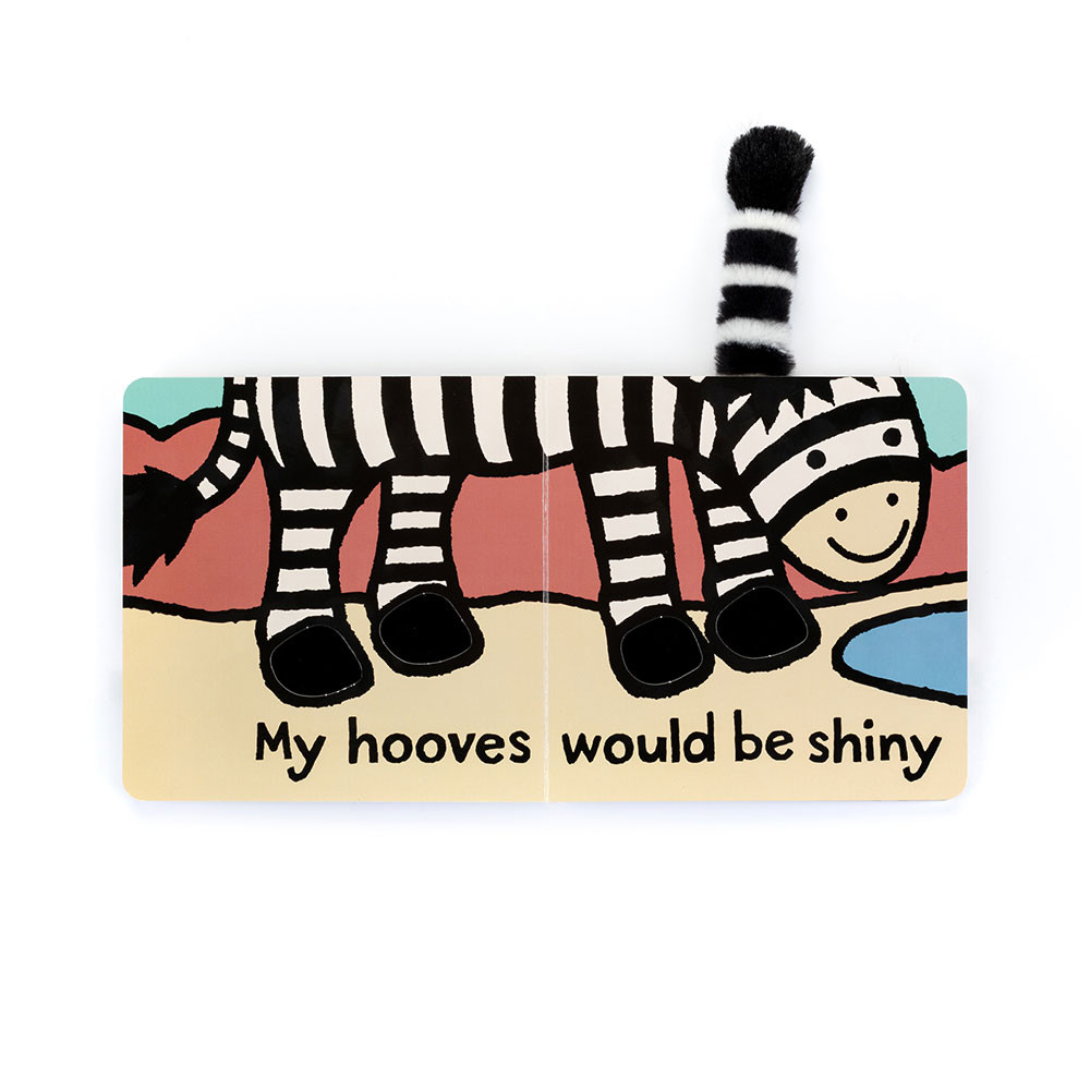 If I Were A Zebra Board Book and Bashful Zebra, View 3
