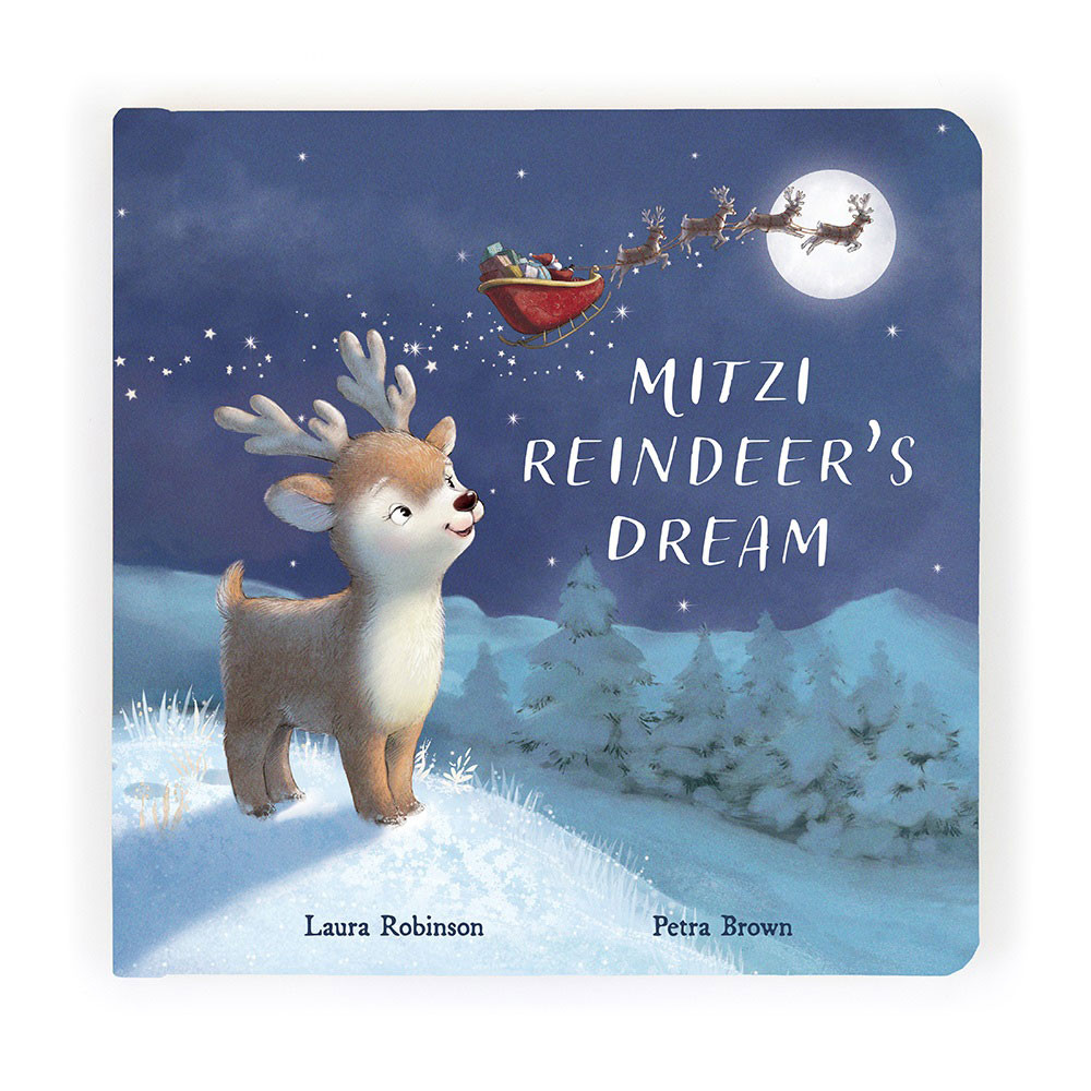Mitzi Reindeer's Dream Book and Mitzi Reindeer - Official Jellycat