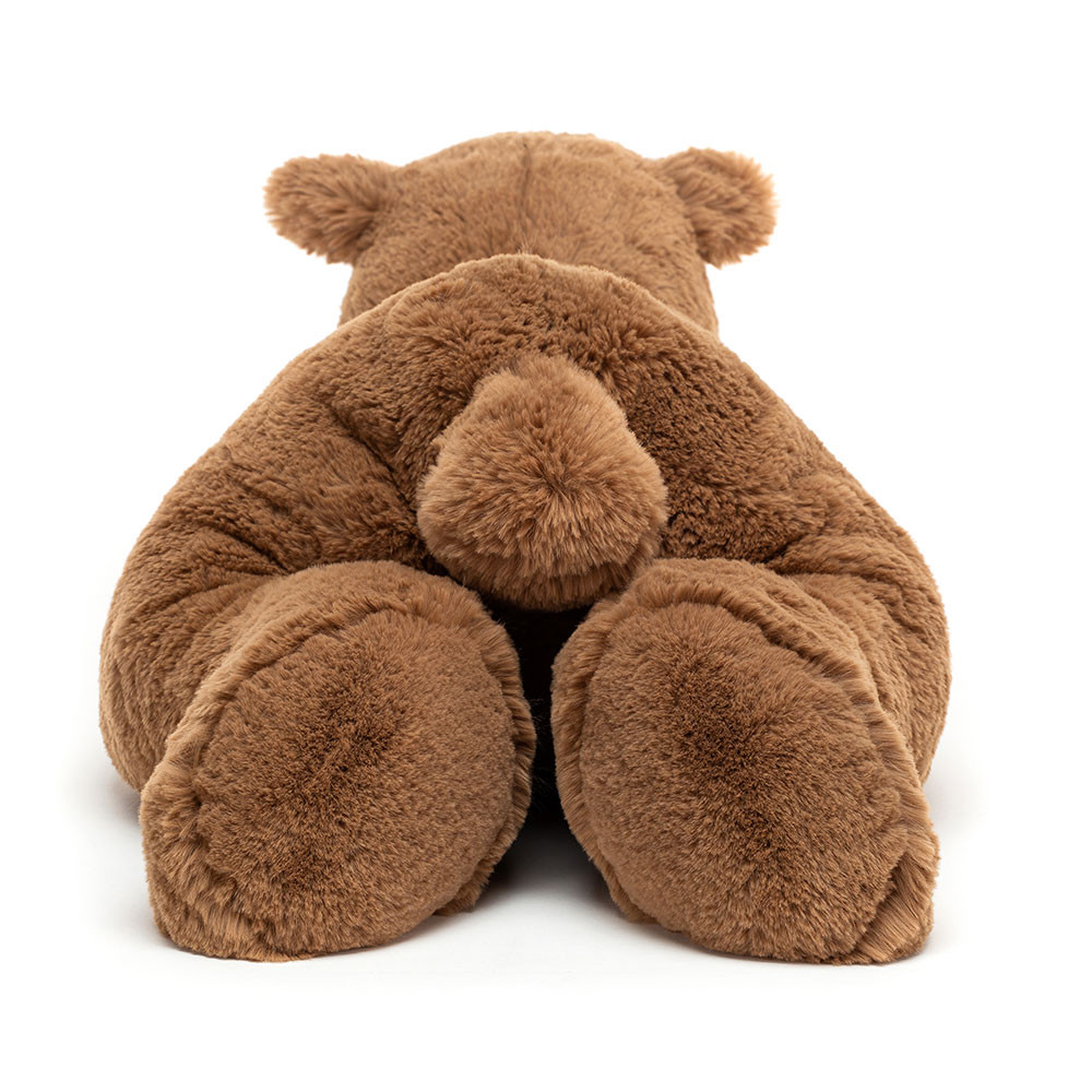 Woody Bear Lying, View 2