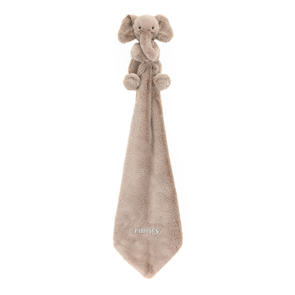 Personalised Smudge Elephant Soother, View 3