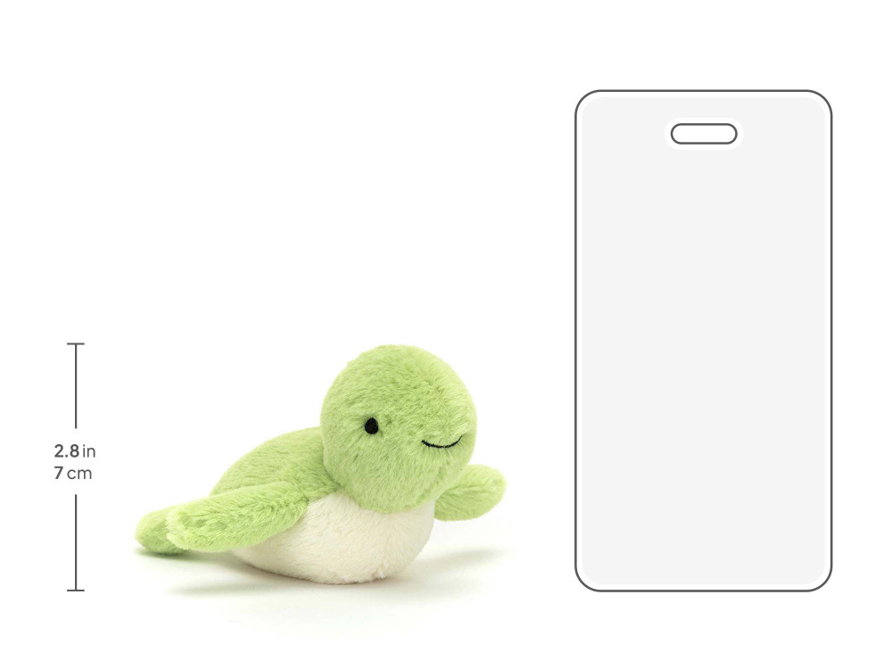 Fluffy Turtle, size chart